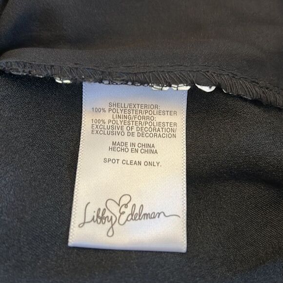 Libby Edelman sleeveless black sequin blouse Size S NWT - Picture 9 of 9